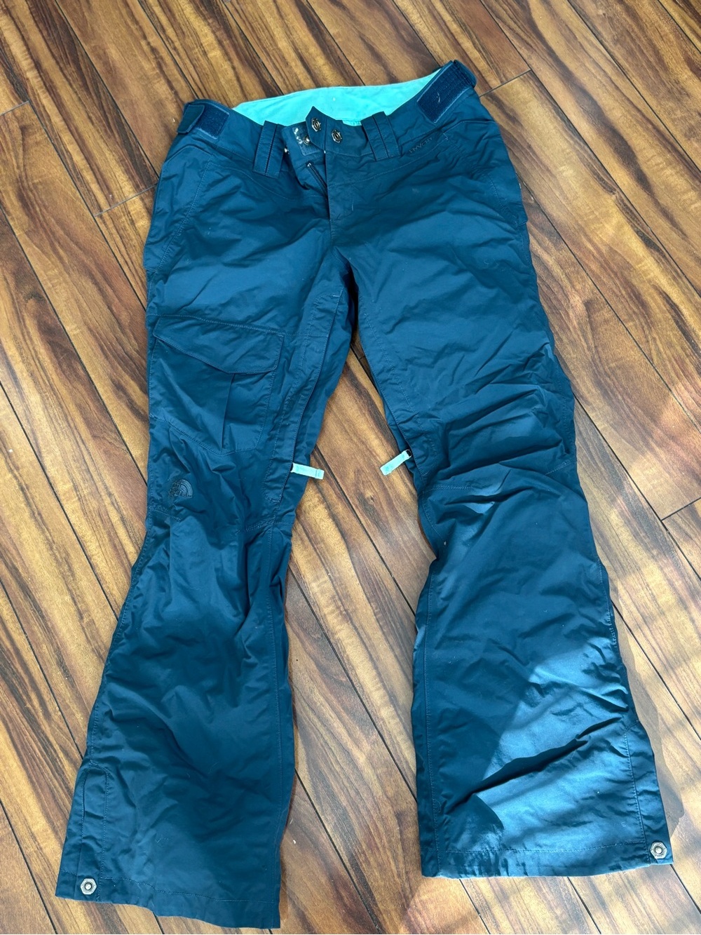 The North Face Women’s Teal Blue Snow Pants - Waterproof Joggers